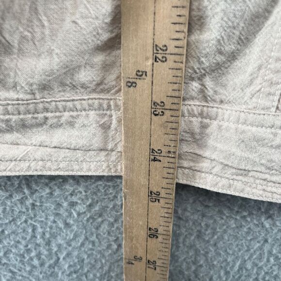 Vintage St Germain Paris Womens Shirt Size Large Rhinestone Embellished Shacket - Picture 8 of 12